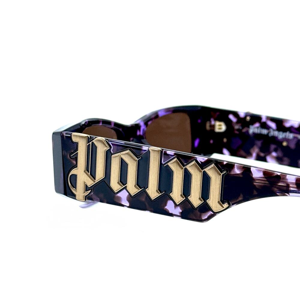 New, PALM ANGELS Sunglasses Angel PERI007 3464 Authentic - Picture 9 of 13